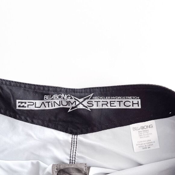 Billabong Mens Platinum Stretch Recycler Hydrostretch Board Shorts Camo Size 34 - Picture 3 of 8